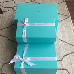 Tiffany & co cardboard boxes